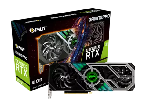 Видеокарта Palit GeForce RTX 3070 Ti 8 ΓБ Retail