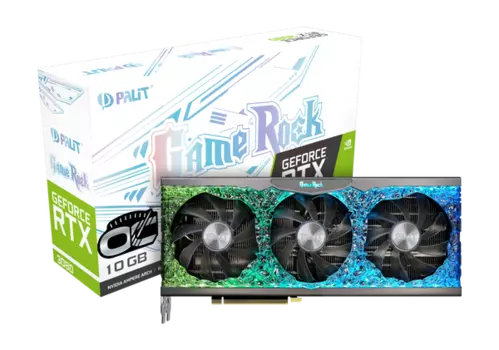 Видеокарта Palit GeForce RTX 3080 10 ΓБ Retail LHR