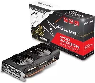 Видеокарта Sapphire Radeon RX 6700 XT 12 ΓБ Retail