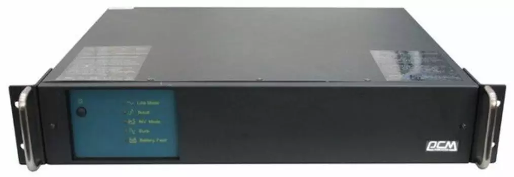 UPS Powercom King Pro RM KIN-1000AP 800W 1000Va black