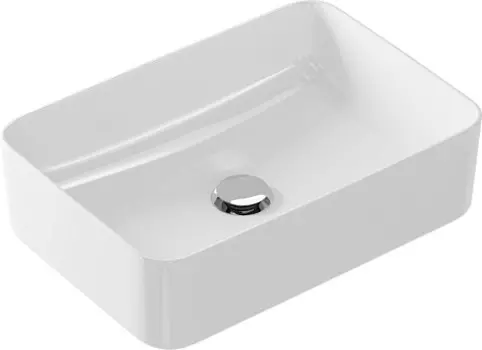 Раковина Cersanit на столешницу CREA 50 RECTANGULAR 0 отв.