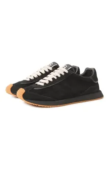 Замшевые кроссовки DG Runner Dolce & Gabbana