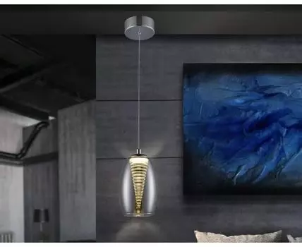Подвесной светильник Nebula 1L LED хром