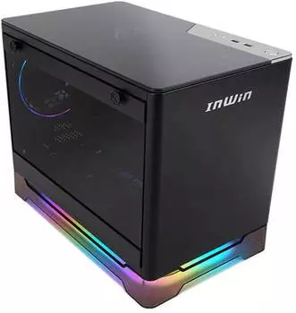 Компьютерный корпус miniITX 750W Inwin CF08B (A1 Prime) черный (cf08b (a1 prime) 6151396)