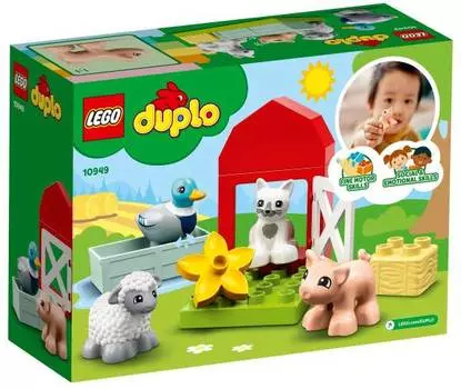 Конструктор Lego Duplo Уход за животными на ферме [10949]