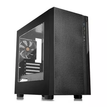 Компьютерный корпус mATX Thermaltake Versa H18 Window черный (ca-1j4-00s1wn-00)