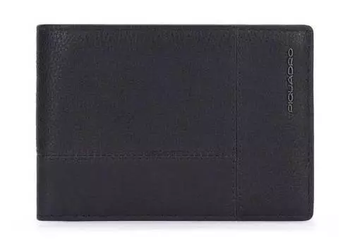 Кошелек мужской Piquadro Ronnie черный, кожа натуральная (pu1392w116r/n)