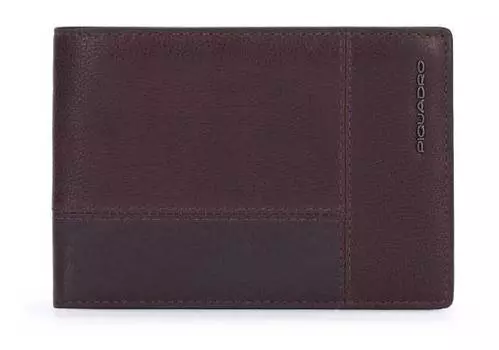 Кошелек мужской Piquadro Ronnie коричневый, кожа натуральная (pu1392w116r/m)