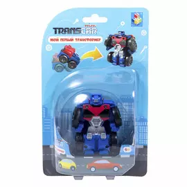 Трансформер 1Toy Мой первый трансформер Машинка 6 см
