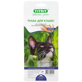 Травка для кошек TITBIT ячмень 60г