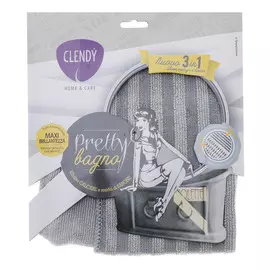 Тряпка Clendy из микрофибры 30x32 см в ассортименте