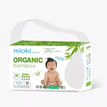 Трусики-подгузники Marabu Марабу Bamboo M 6-11 кг 46 шт