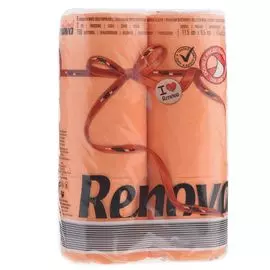 Туалетная бумага Renova Red Label Orange 6 рулонов