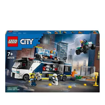 LEGO Конструктор City олицейский грузовик с лабораторией