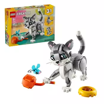 LEGO Конструктор Creator Серый кот