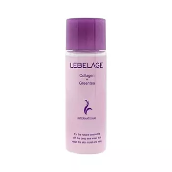 LEBELAGE Тонер для лица увлажняющий с Коллагеном и экстрактом Зеленого чая Collagen+Green Tea 29.0