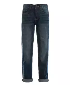 Синие джинсы с лампасами Button Blue (104)