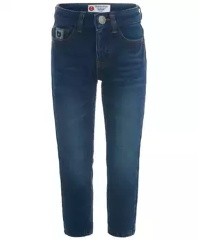 Синие утепленные джинсы Button Blue (98)