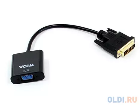 Кабель-переходник DVI(M) --- VGA(F) VCOM <CG491