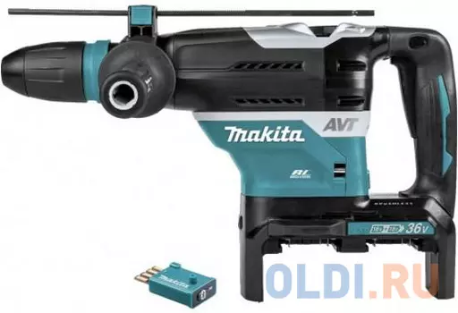 Перфоратор акк MAKITA DHR400ZKU SDS-max,36В д\\2-х ак18В Li-ion, бесщ., 8Дж, 2900уд\\м,AWT/Bluetooth