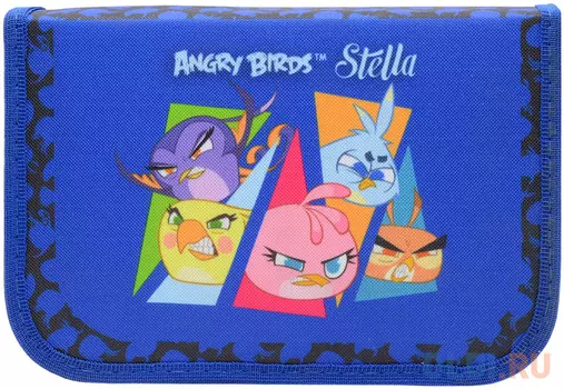 Пенал на одно отделение Action! Stella by Angry Birds SA-APC4201/1 в ассортименте