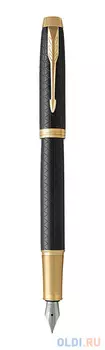 Перьевая ручка Parker IM Premium F323 Black GT синий 0.8 мм перо F 1931646