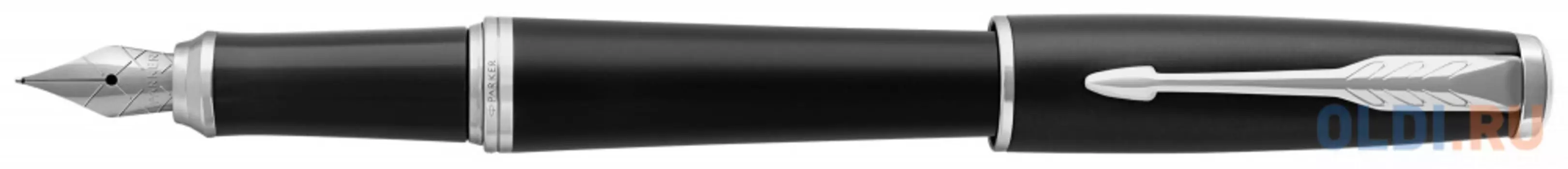 Перьевая ручка Parker Urban Core F309 Muted Black CT синий 1931592 перо F