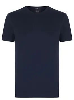 Футболка Slim Fit хлопковая BOSS