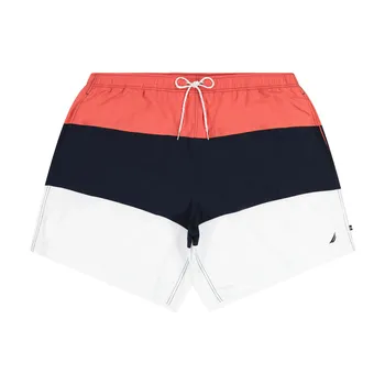 Мужские пляжные шорты Nautica, цвет spiced coral