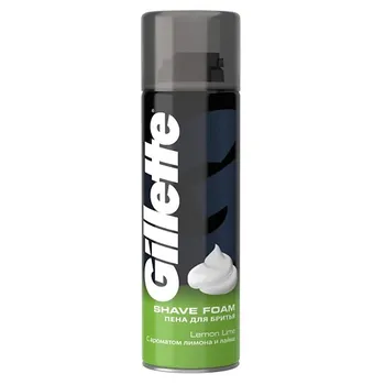 GILLETTE Пена для бритья Лимон и Лайм