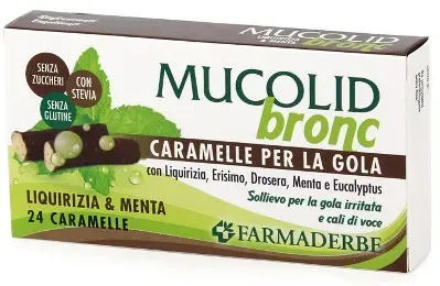 Муколид Бронк Мята и Ликвир24Ca Farmaderbe