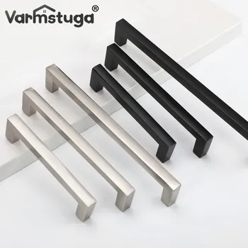Ручки для шкафов VARMSTUGA, алюминиевые, матовые