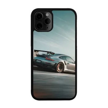Fashion Trend Car Phone Case For Iphone 13 12 Mini 11 Pro Max 7 8 Plus X Xs Max XR PC Hard Silicone Cover Shell iphone xs max