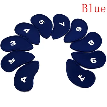 Резиновый чехол для клюшки для гольфа Putter Head Cover для защиты клюшки Wedge Iron Head Cover чёрный