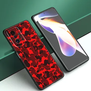Чехол для телефона Camo Military с камуфляжным принтом для Xiaomi Mi A2 8 9 SE Note 10 10T 11 12 Lite 9T 11T 12S 12T Pro A3 6X 12X TPU черный чехол Xiaomi Mi A2(6X)