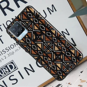 African Wax Print Design For Realme GT Neo 2 GT Master C21 C3 8i 7 8 Pro Case Cover For OnePlus 9R 8T Nord2 9 Pro GT Master Explorer5G