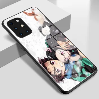Чехол для телефона Anime Demon Slayer Tomioka Giyuu для Oneplus9 9Pro 6 6T 7 7Pro 7TPro Nord Oneplus 8 8Pro 8T из закаленного стекла One Plus 6