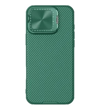 Для iPhone 16 Pro Max чехол для телефона Nillkin CamShield Prop жесткий PC+TPU чехол противоударный задний чехол iPhone 16 Pro чёрный