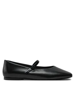 Балетки Mary Jane Ballerina - Lth HW0HW02307 Calvin Klein, черный
