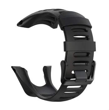 Силиконовые ремешки 24 мм новый ремешок для умных спортивных часов SUUNTO Ambit 1/2/3/2S/2R/3P/3S/3R сменный браслет аксессуары для ремешков 24mm небесно-голубой