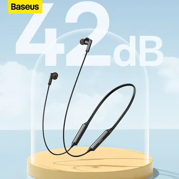 Беспроводные наушники Baseus U2 Pro с шейным ободом, Bluetooth 5,2, гибридные наушники с шумоподавлением, спортивные наушники, гарнитура для геймеров