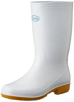 Fukuyama Rubber boots for kitchen work Galois 3 White Oil-resistant 23.5cm белый