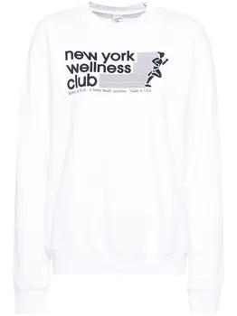 Свитер USA Wellness Club Sporty & Rich, белый