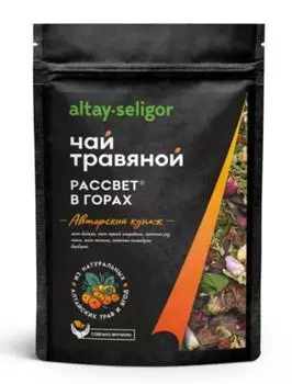 Чай травяной Рассвет в горах, 50 гр, Алтай-Селигор