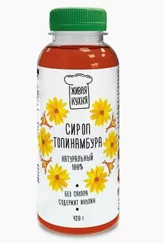 Сироп топинамбура 420 г, Живая кухня