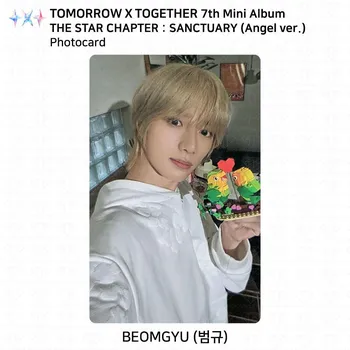 TXT 7th Mini Album The Star Chapter SANCTUARY Angel ver Фотокарта Постер Набор открыток Hueningkai Set