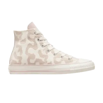Кроссовки Converse Chuck Taylor All Star High GS Leopard, кремовый