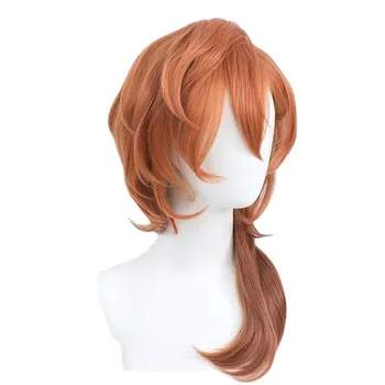 Высокое качество аниме Bungo Stray Dogs Chuya Nakahara Chuuya косплей парик термостойкие синтетические волосы парики + парик головные уборы