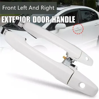 Pair Outside Exterior Door Handle Front Left & Right Sides For Honda Civic 06-11
