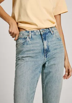 Джинсы облегающего кроя Pepe Jeans, синий деним